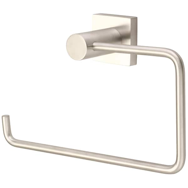 Olympia Towel Ring in PVD Brushed Nickel H-1414-BN - main